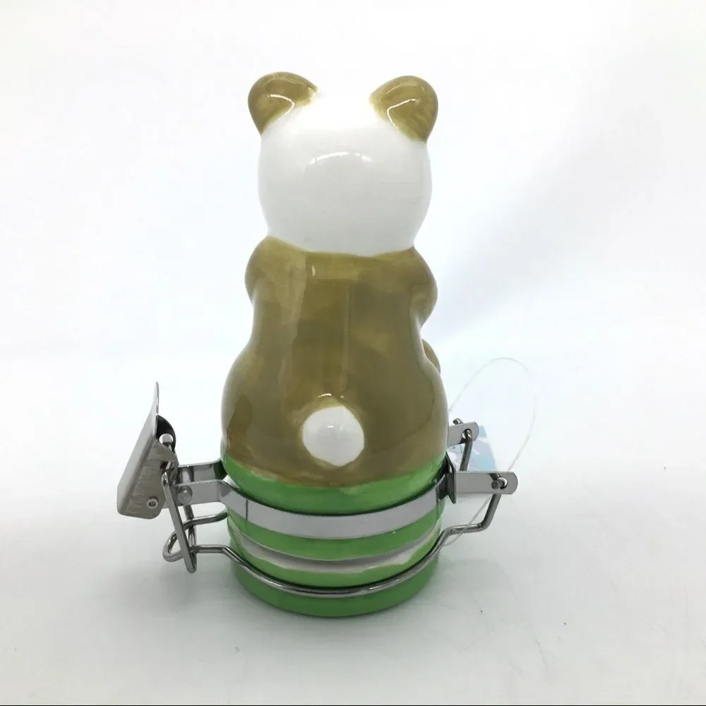 Contained Art Panda Bear Airtight Canister Small 50ml 3.4oz NEW